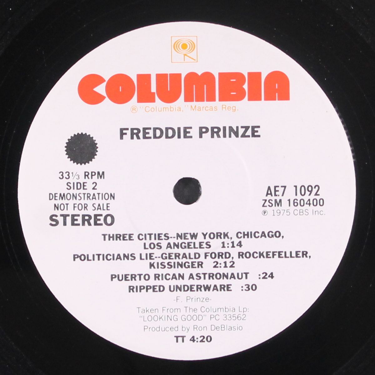 looking good by FREDDIE PRINZE
