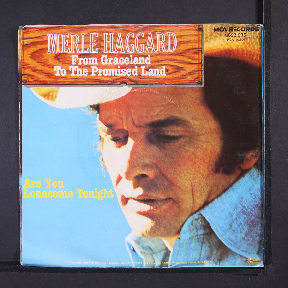 from graceland to the promised land / are you lonesome tonight by MERLE HAGGARD