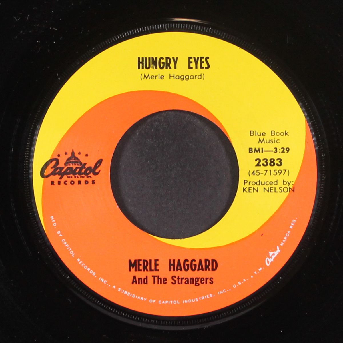 hungry eyes by MERLE HAGGARD