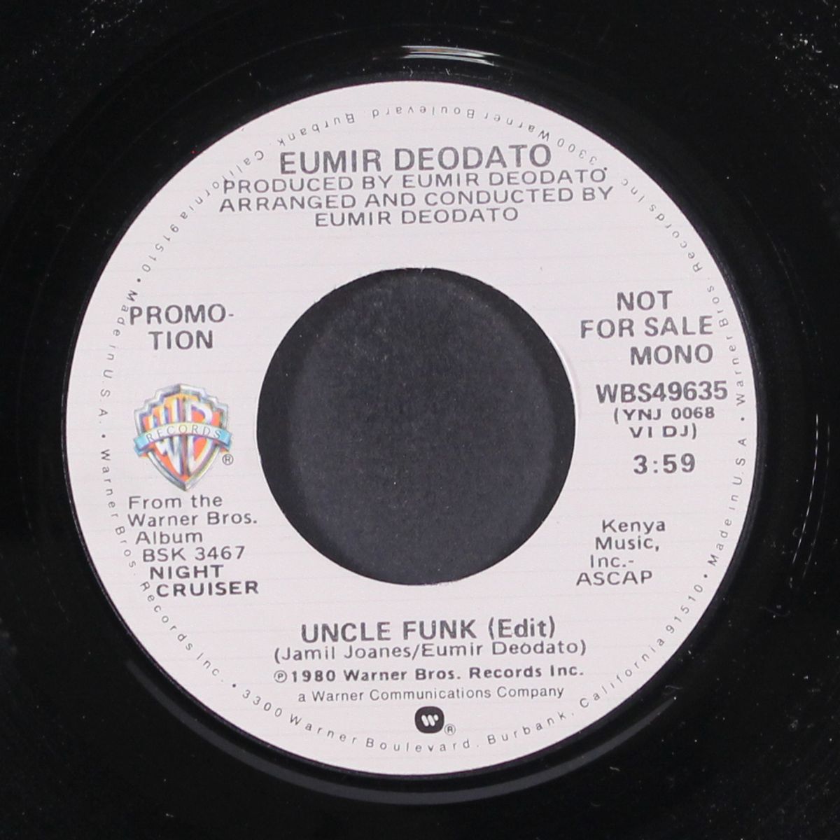 uncle funk / mono by EUMIR DEODATO
