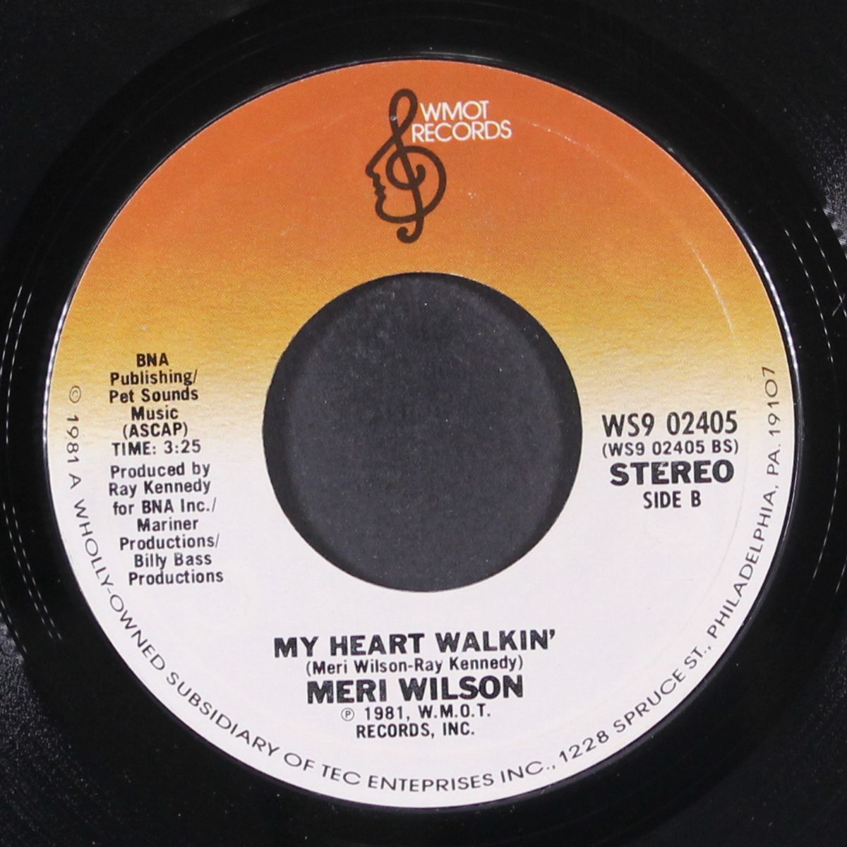peter the meter reader / my heart walkin' by MERI WILSON