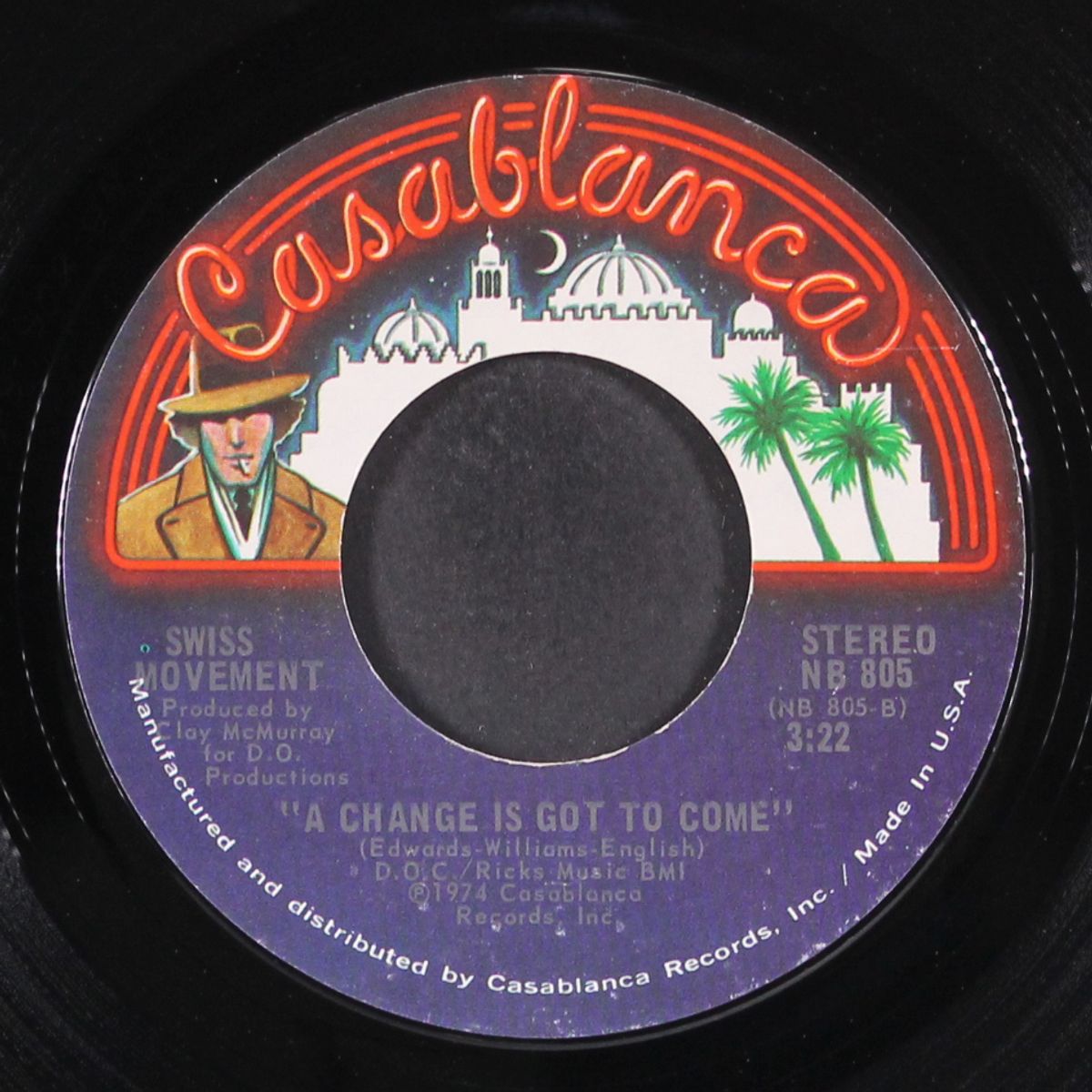 a change is got to come / try something by SWISS MOVEMENT