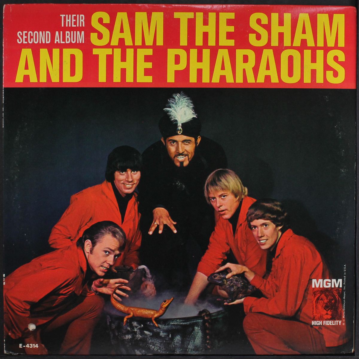 their second album by SAM THE SHAM & PHARAOHS