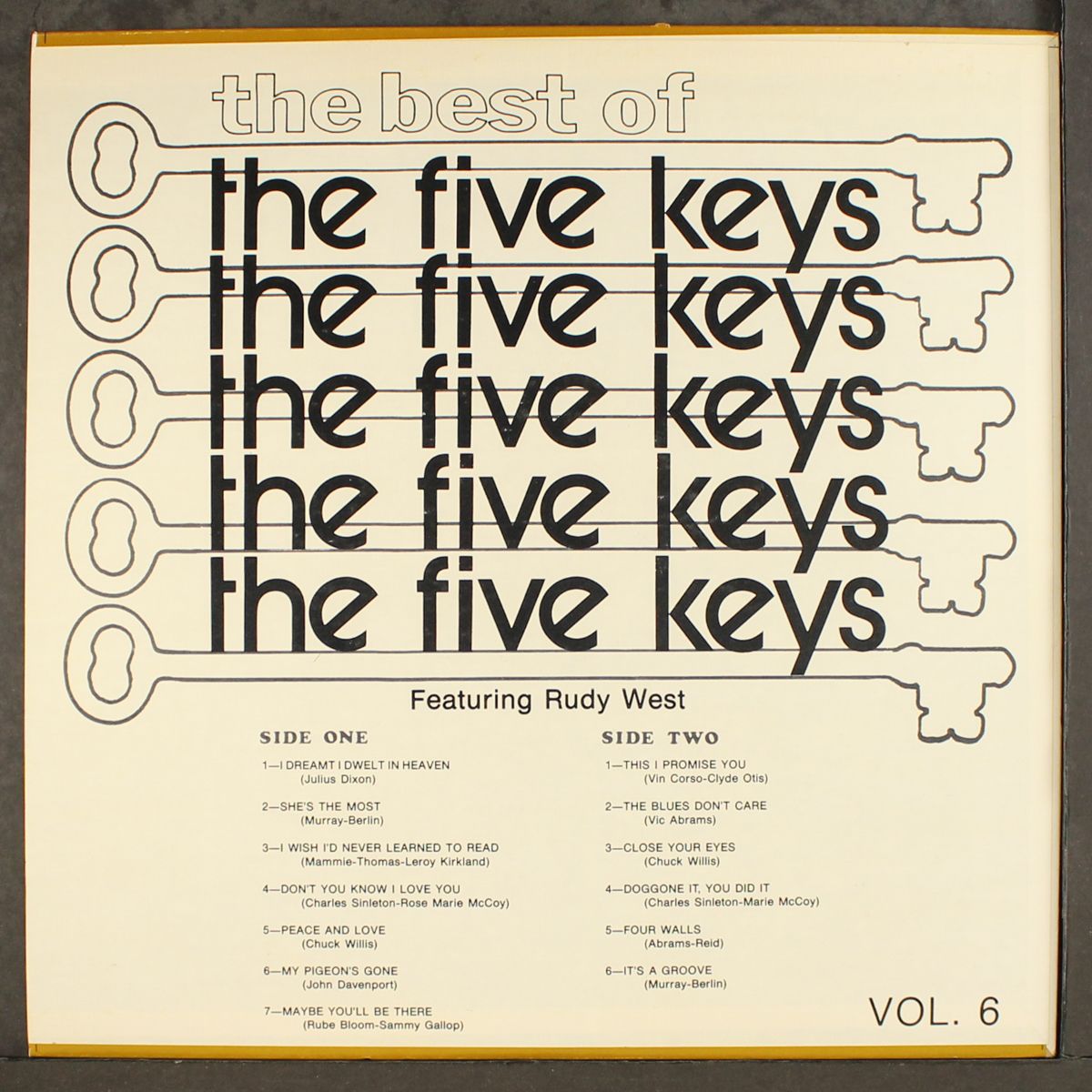 best of, vol. 6 by FIVE KEYS