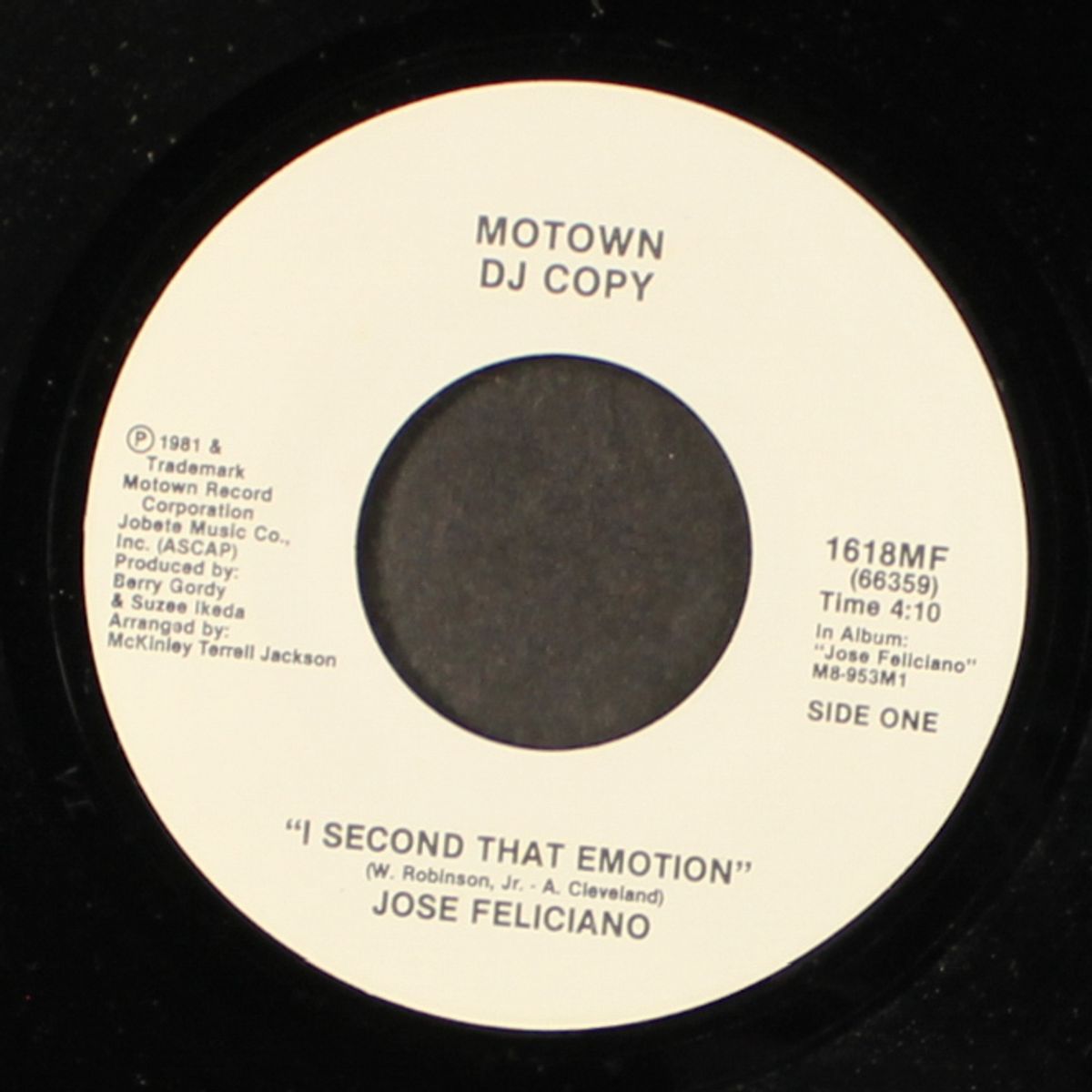 i second that emotion / same by JOSE FELICIANO