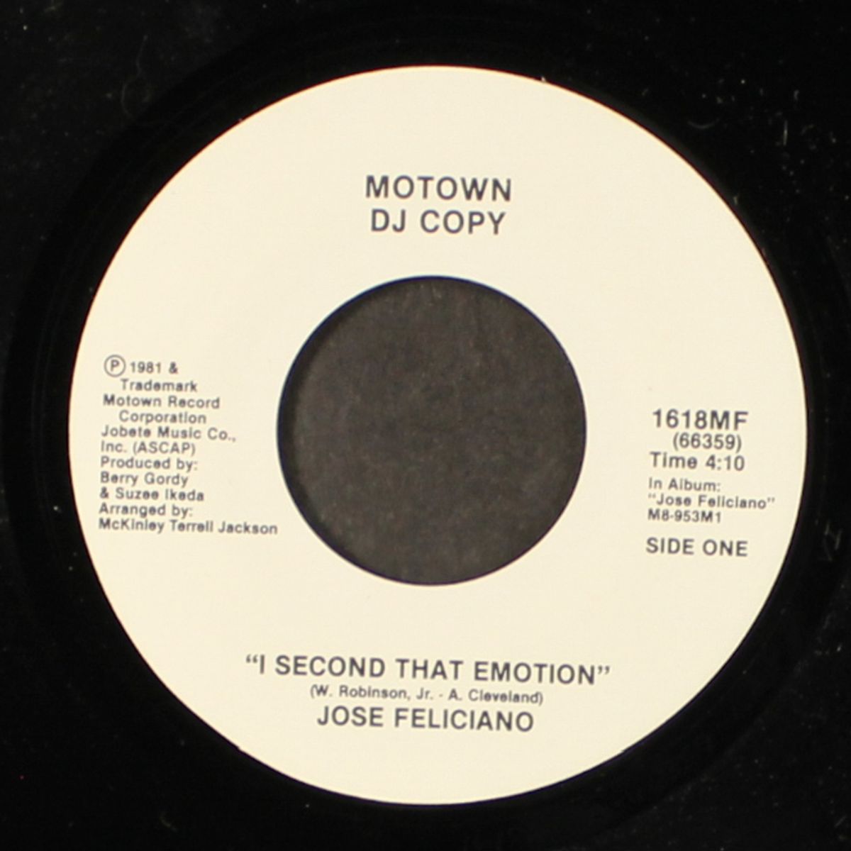 i second that emotion / same by JOSE FELICIANO