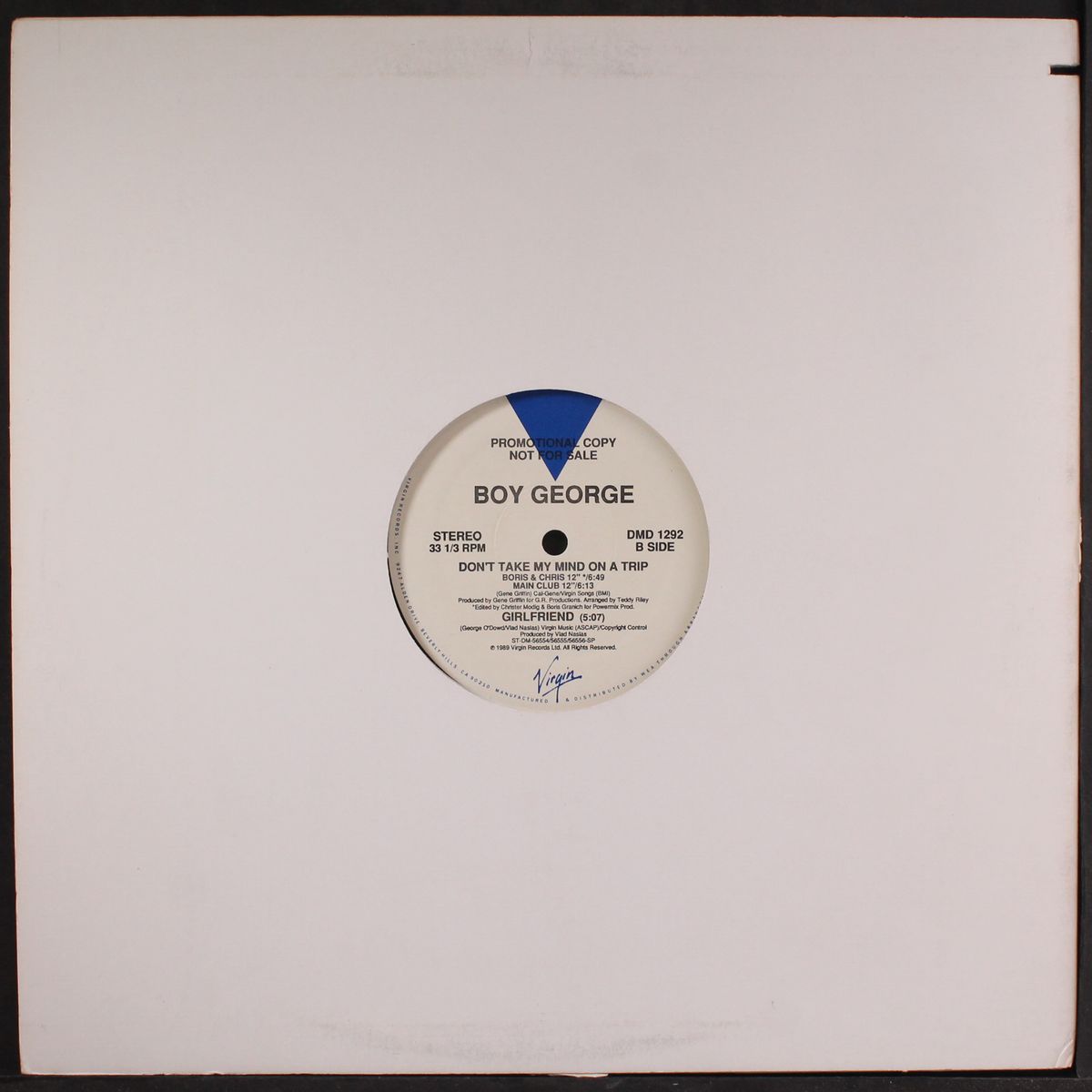 don't take my mind on a trip by BOY GEORGE