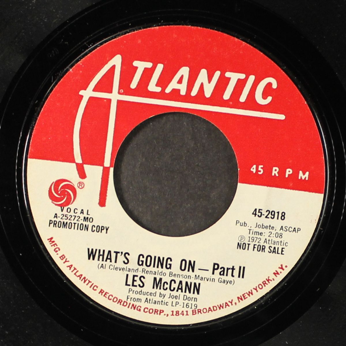 what's going on / part 2 by LES MCCANN