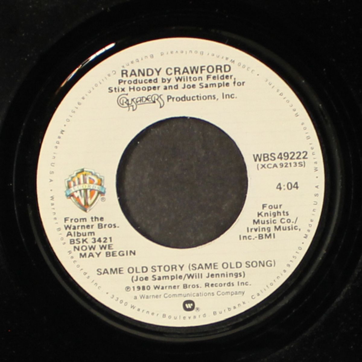 same old story by RANDY CRAWFORD