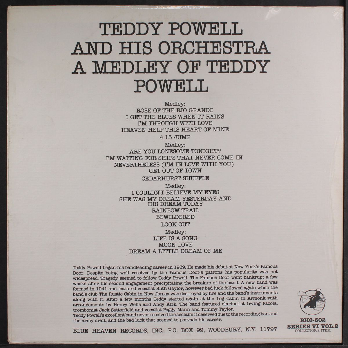 a medley of by TEDDY POWELL