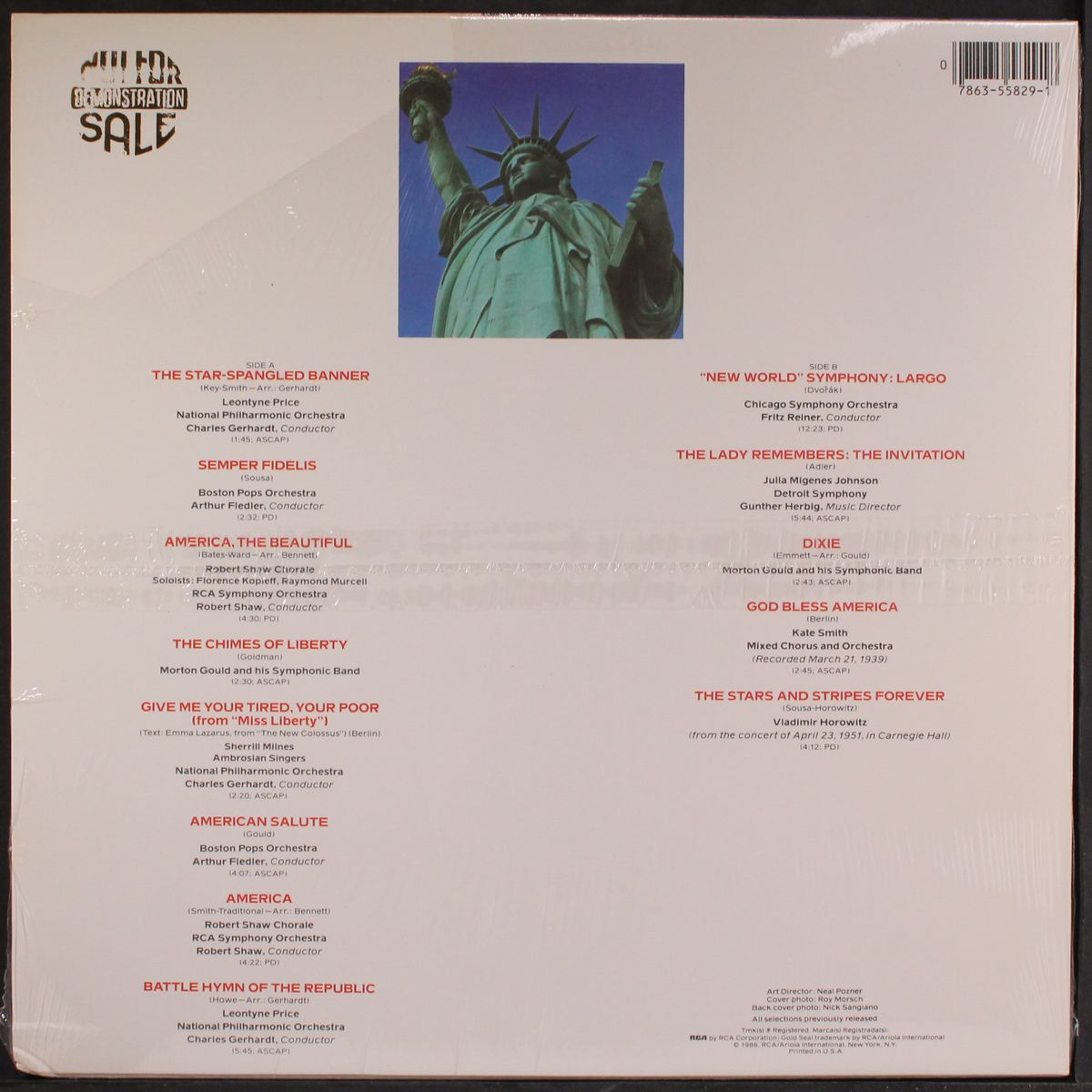 a salute to miss liberty by VARIOUS