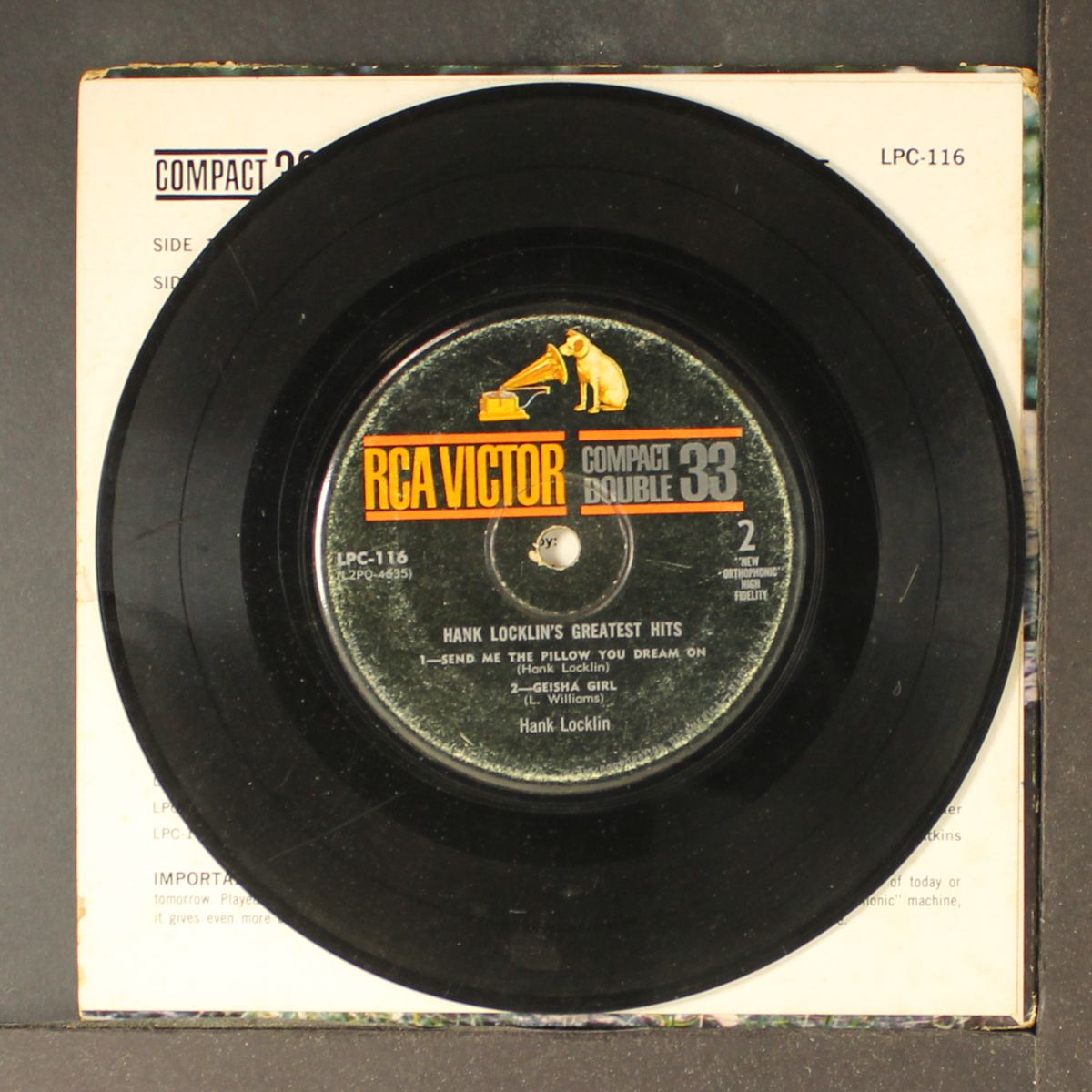 greatest hits by HANK LOCKLIN