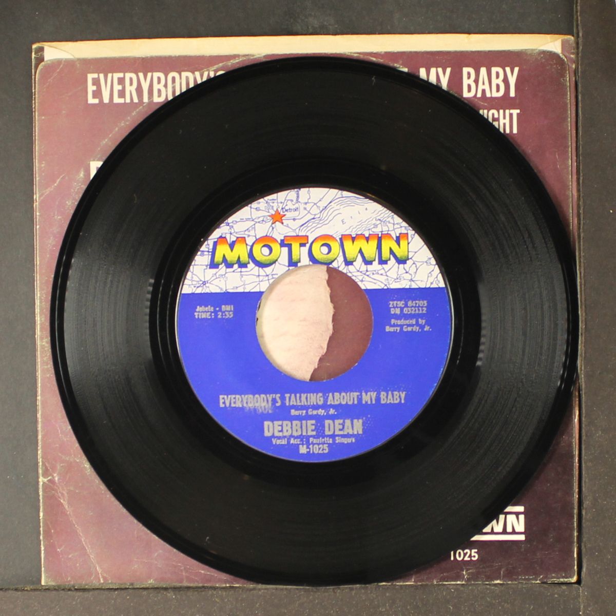everybody's talking about my baby / i cried all night by DEBBIE DEAN