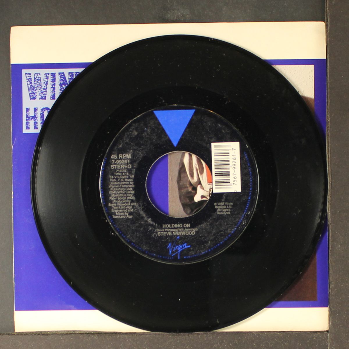 holding on by STEVE WINWOOD