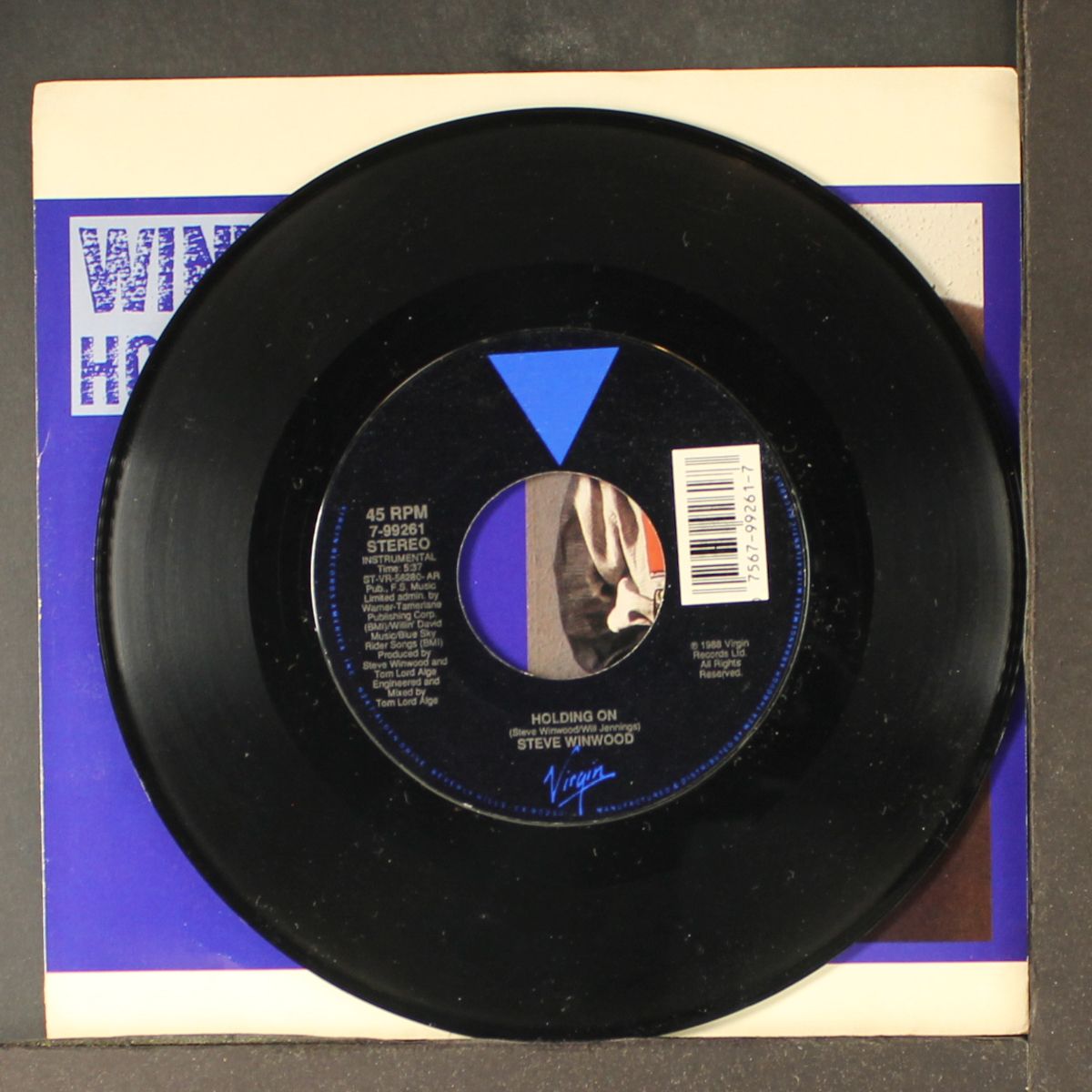 holding on by STEVE WINWOOD