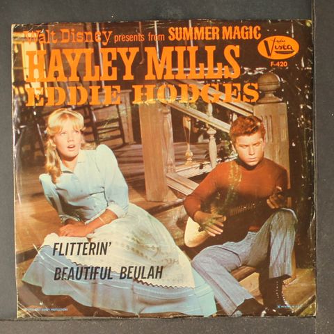 HAYLEY MILLS & EDDIE HODGES