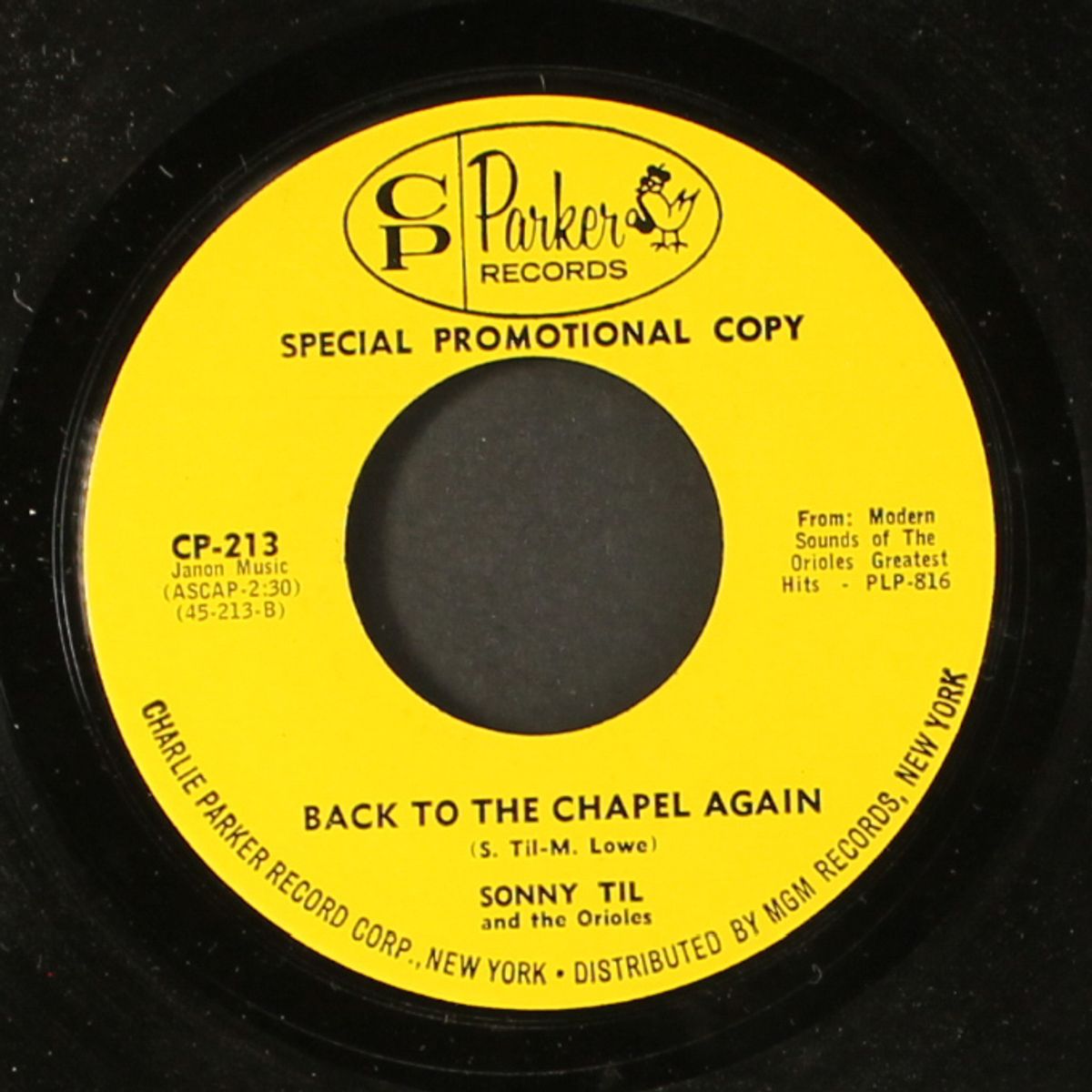 lonely christmas / back to the chapel again by SONNY TIL & ORIOLES