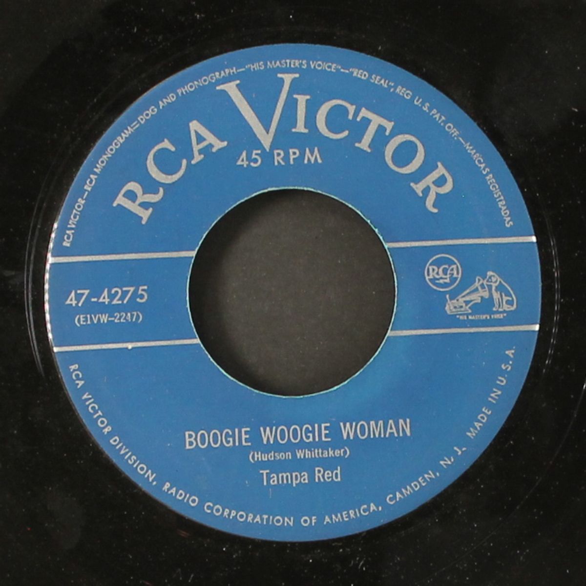boogie woogie woman / i won't let her do it by TAMPA RED