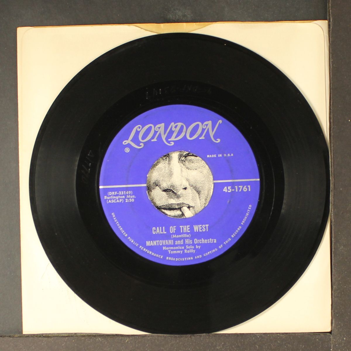 let me be loved / call of the west by MANTOVANI