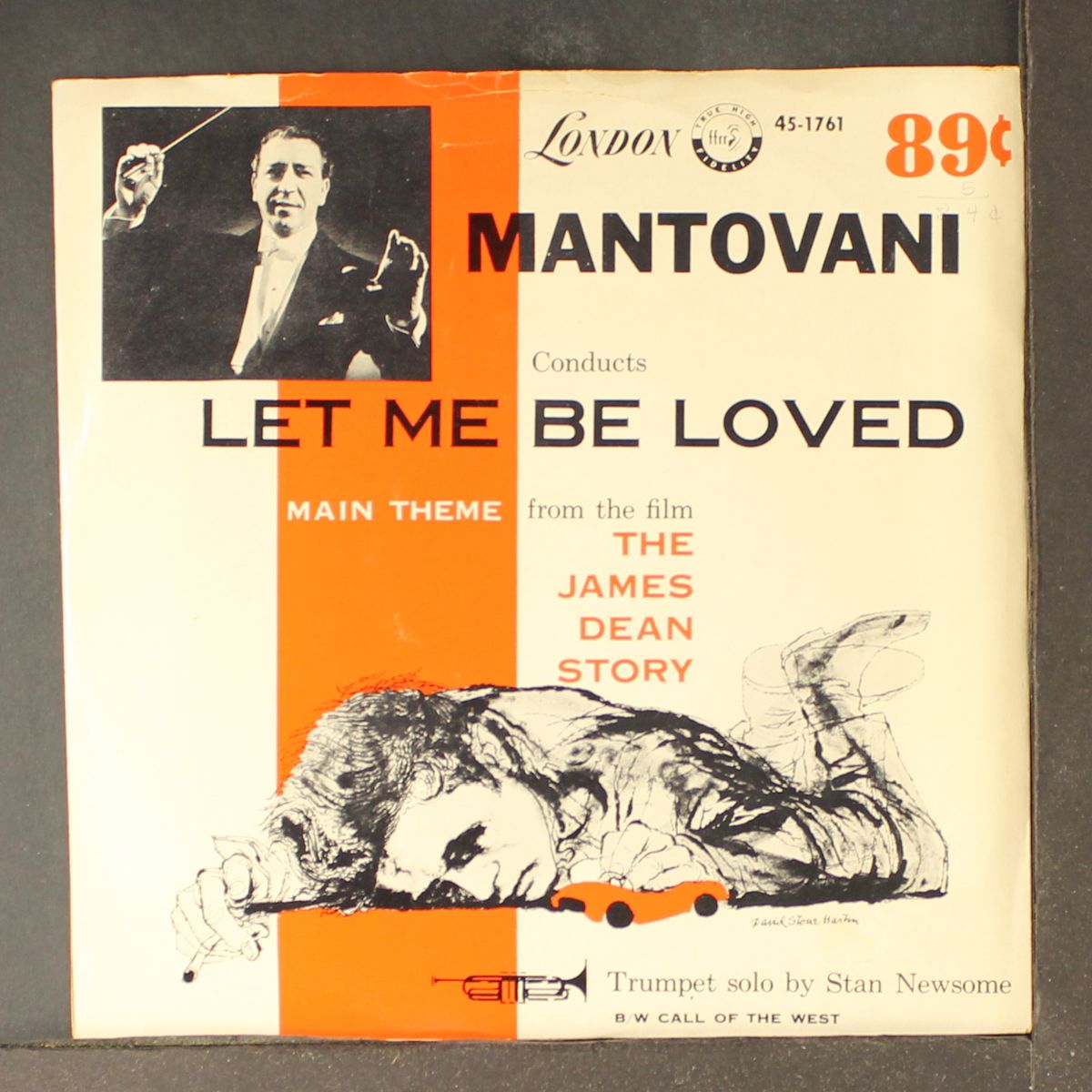 let me be loved / call of the west by MANTOVANI