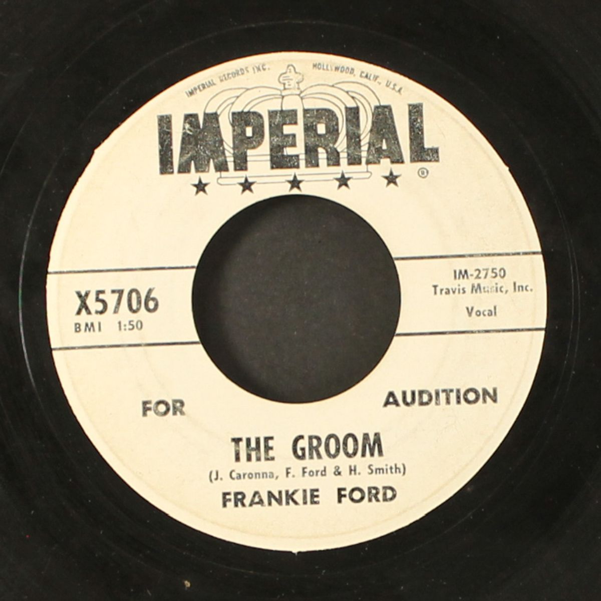 my southern belle / the groom by FRANKIE FORD