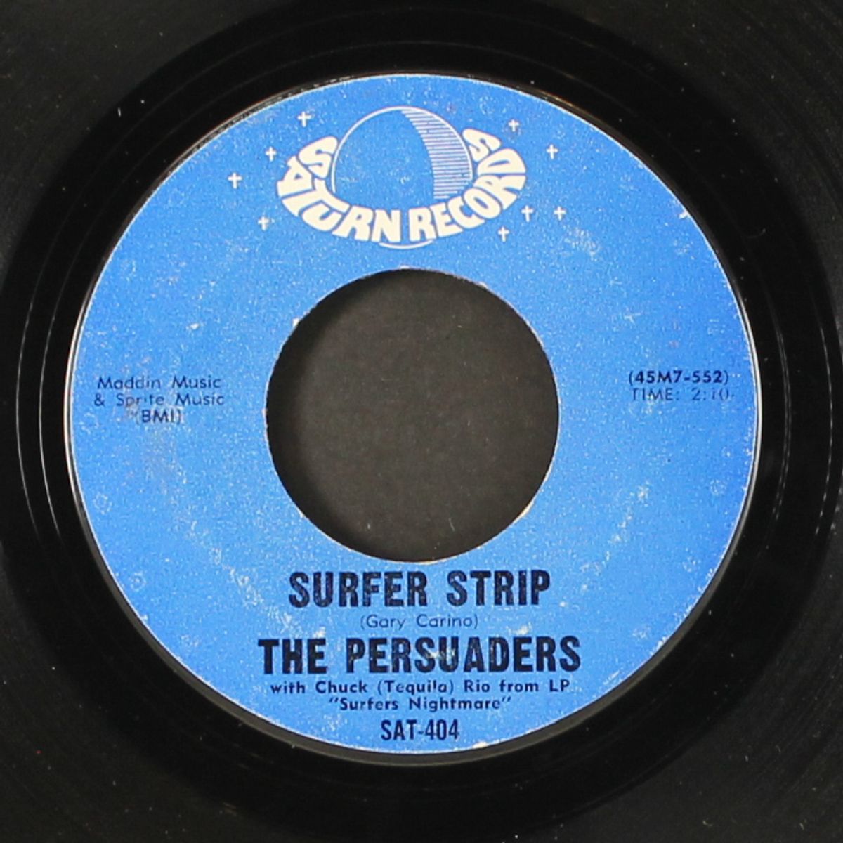 hanging ten / surfer strip by PERSUADERS
