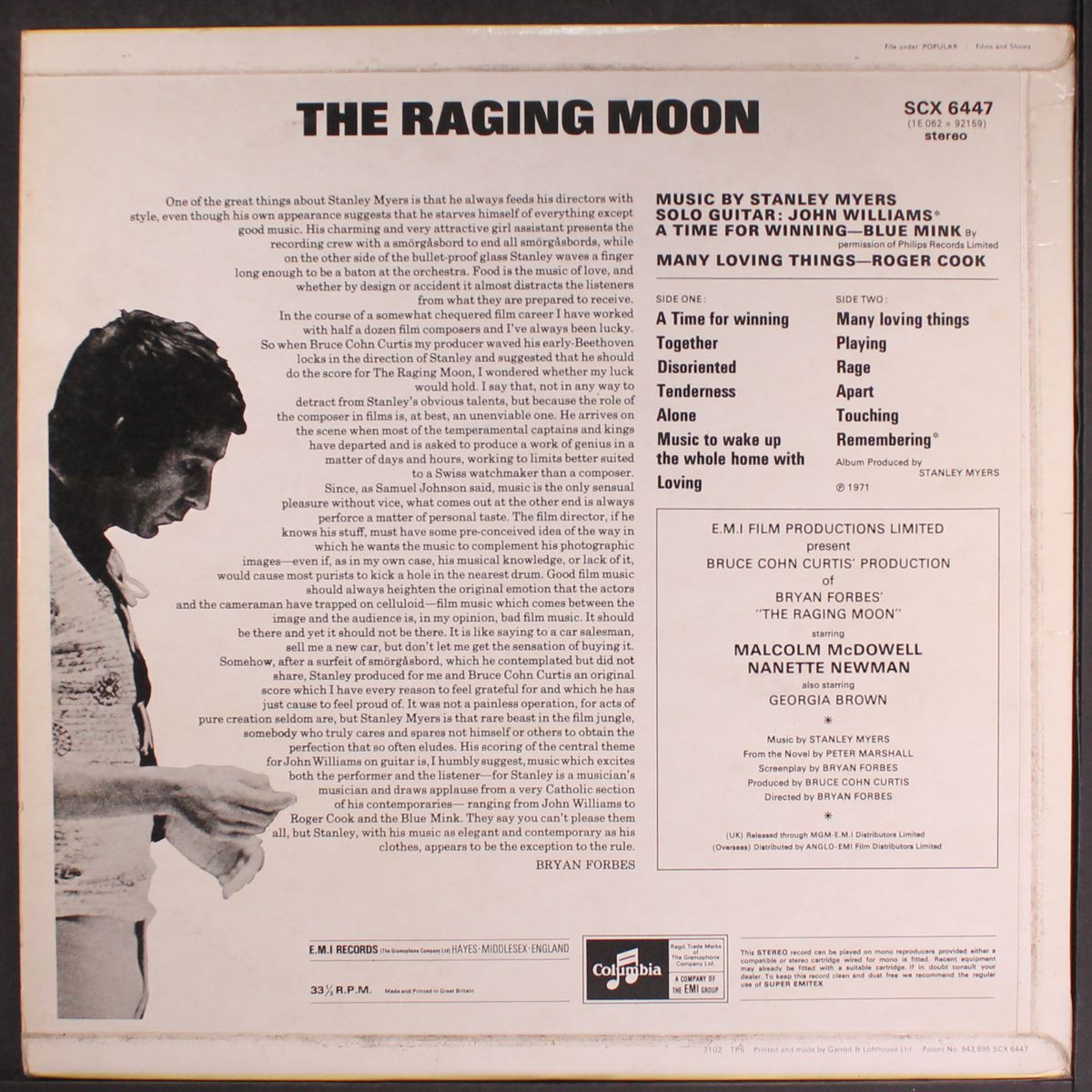 the raging moon by SOUNDTRACK