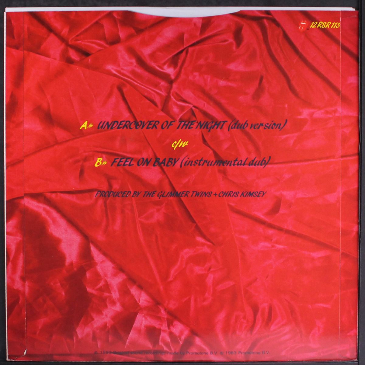 undercover of the night / feel on baby by ROLLING STONES
