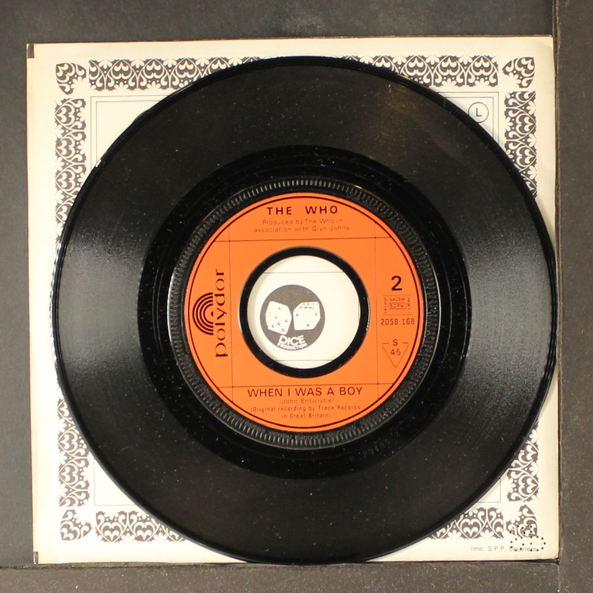 let's see action / when i was a boy by WHO