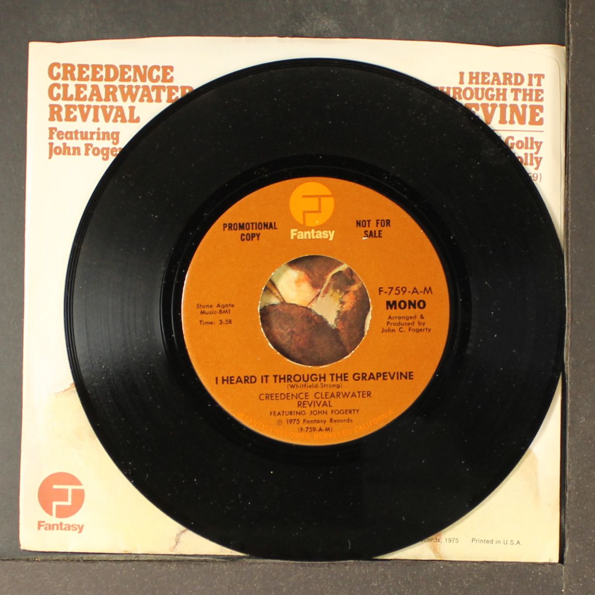 i heard it through the grapevine / mono by CREEDENCE CLEARWATER REVIVAL