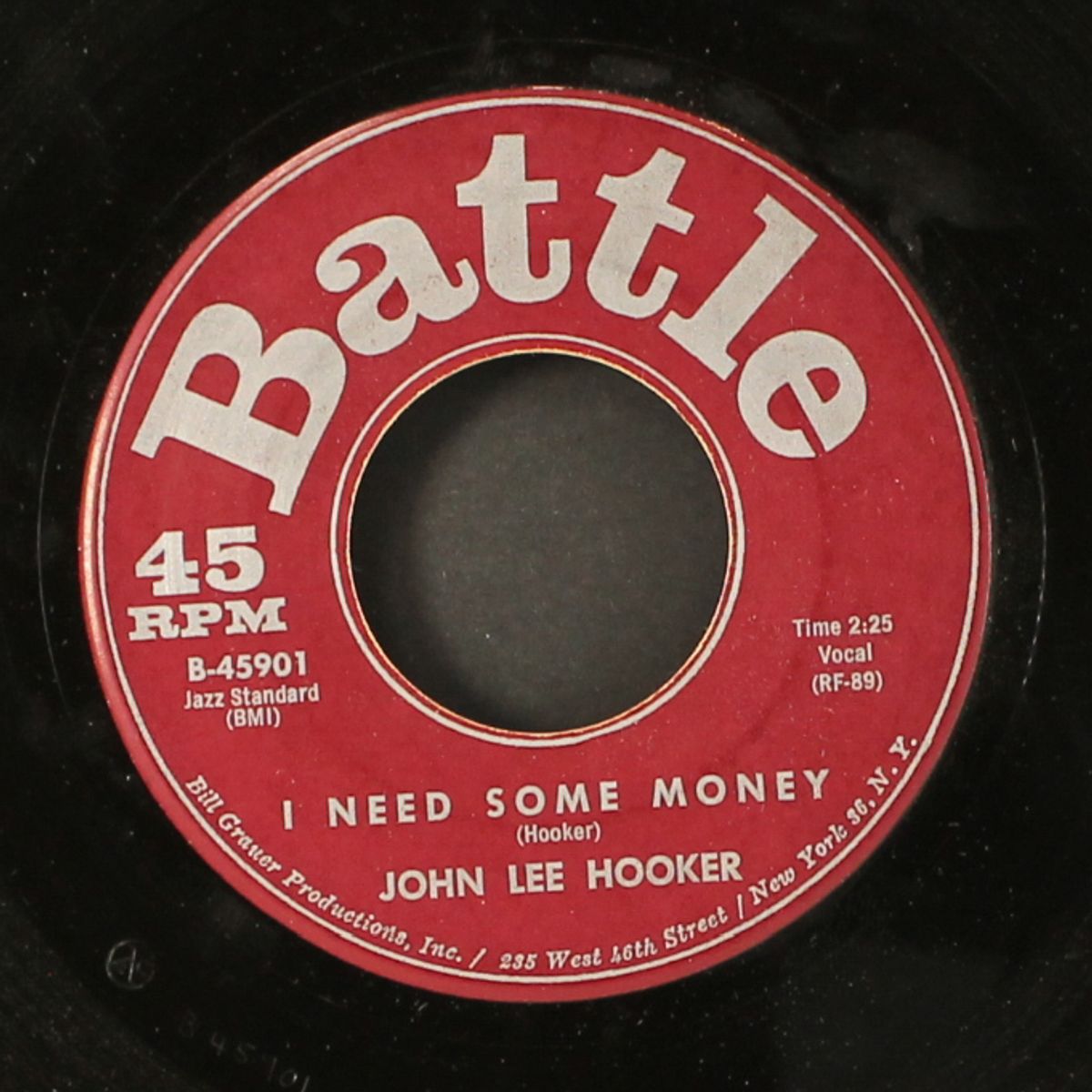 i need some money / no more doggin' by JOHN LEE HOOKER