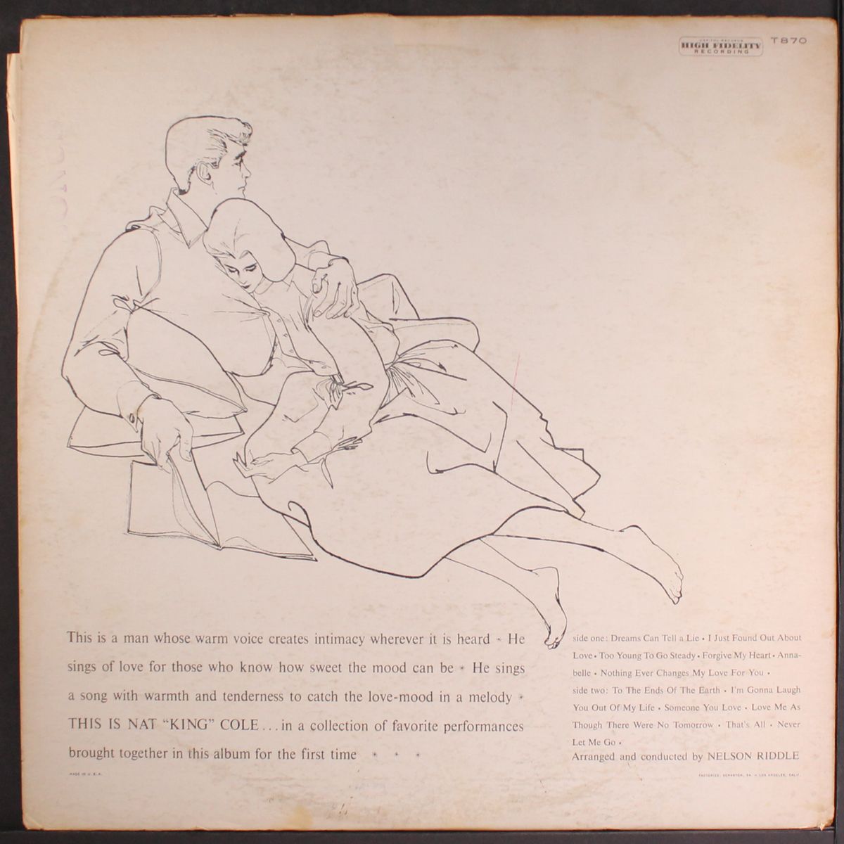 this is by NAT KING COLE