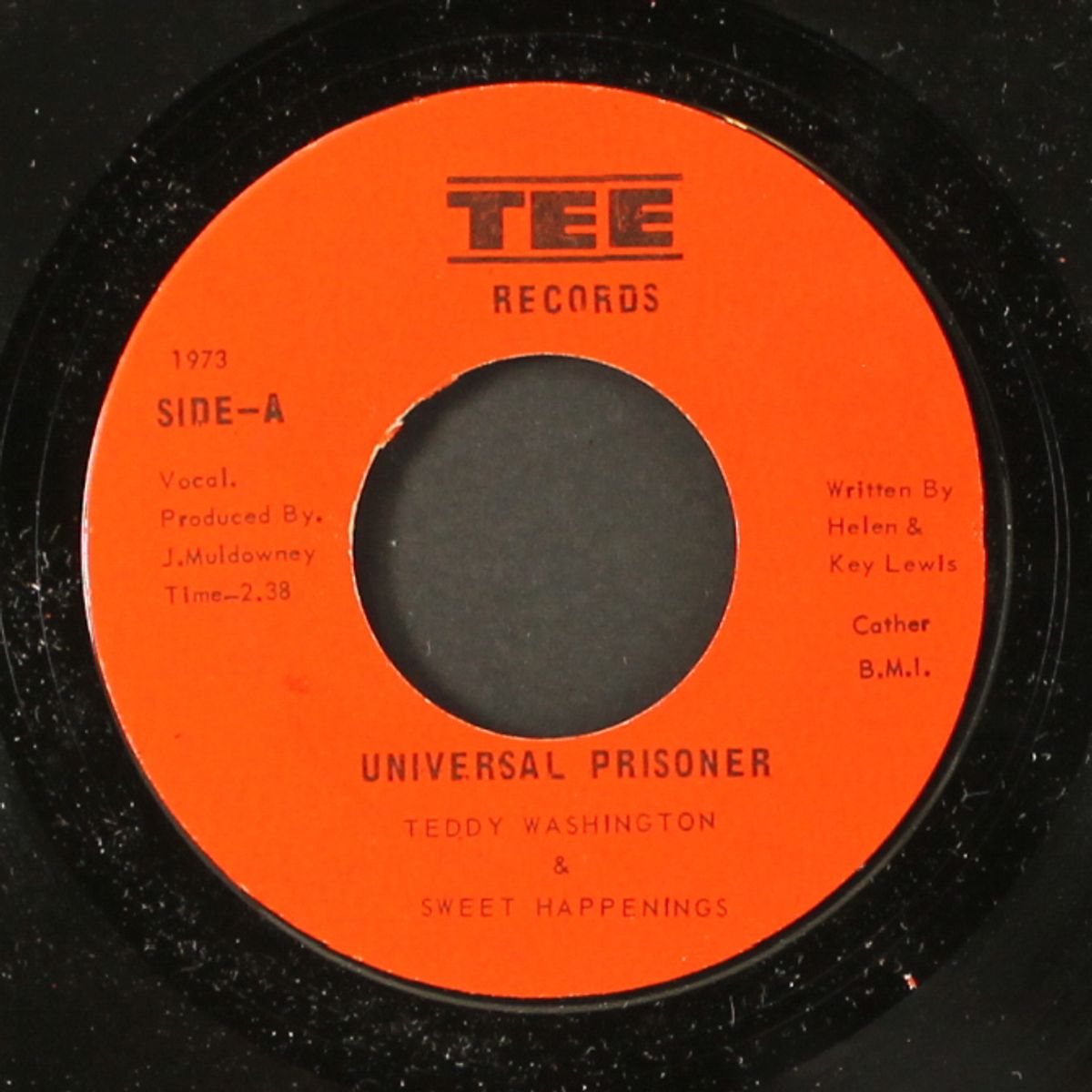 ain't no sunshine / universal prisoner by TEDDY WASHINGTON & SWEET HAPPENINGS