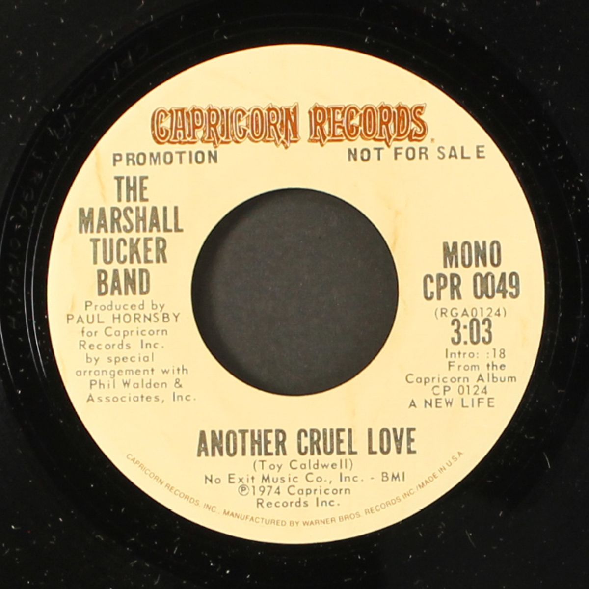 another cruel love / mono by MARSHALL TUCKER BAND