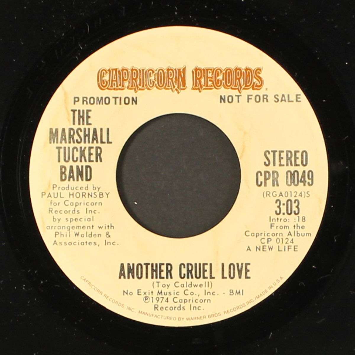 another cruel love / mono by MARSHALL TUCKER BAND