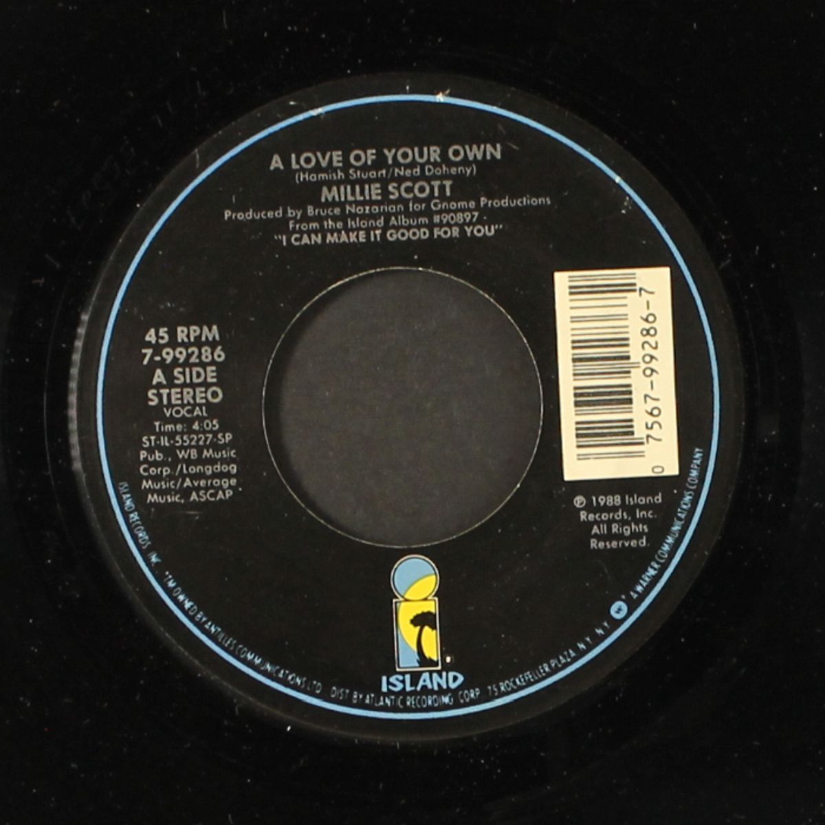 a love of your own / keep it to yourself by MILLIE SCOTT