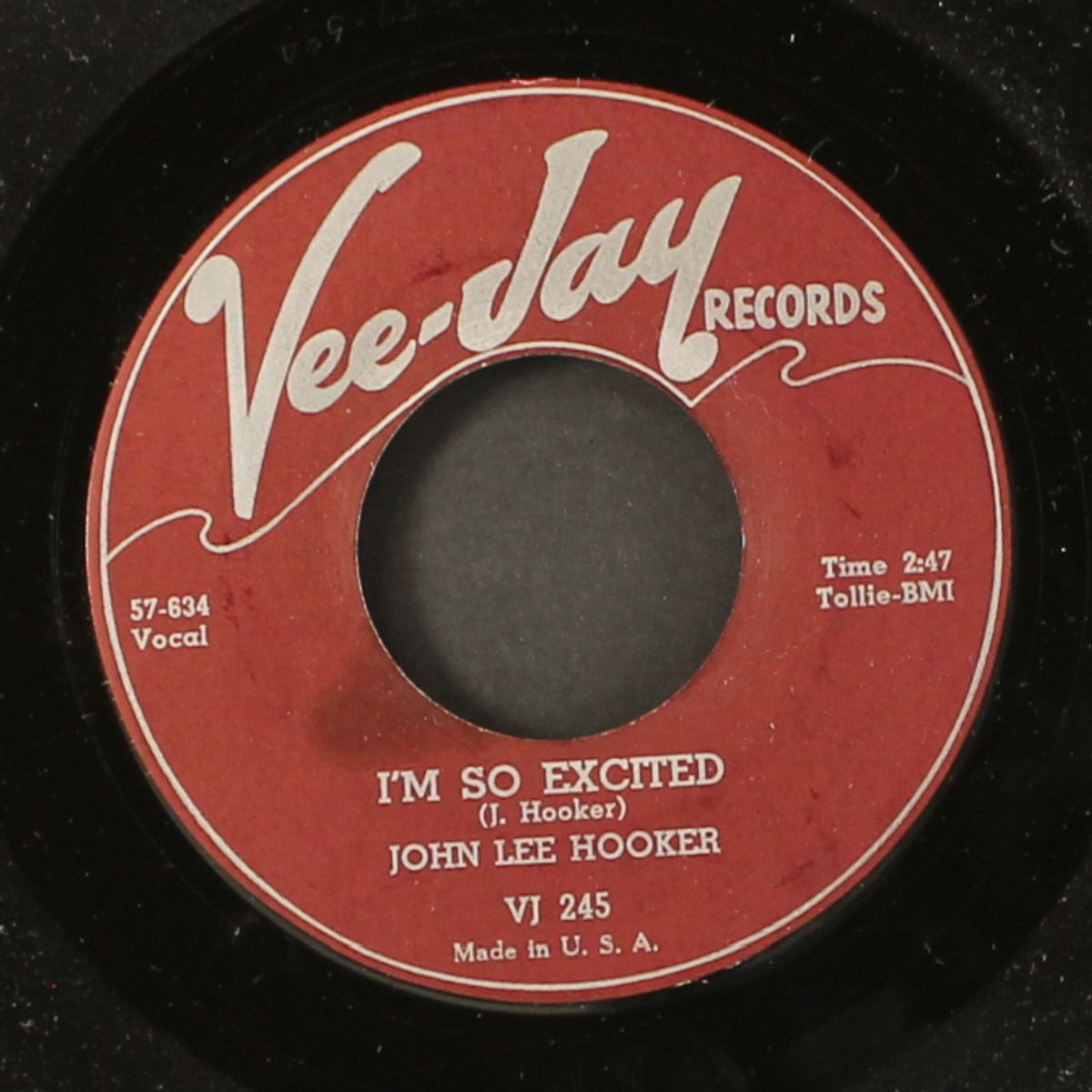 i'm so excited / i see you when you're weak by JOHN LEE HOOKER