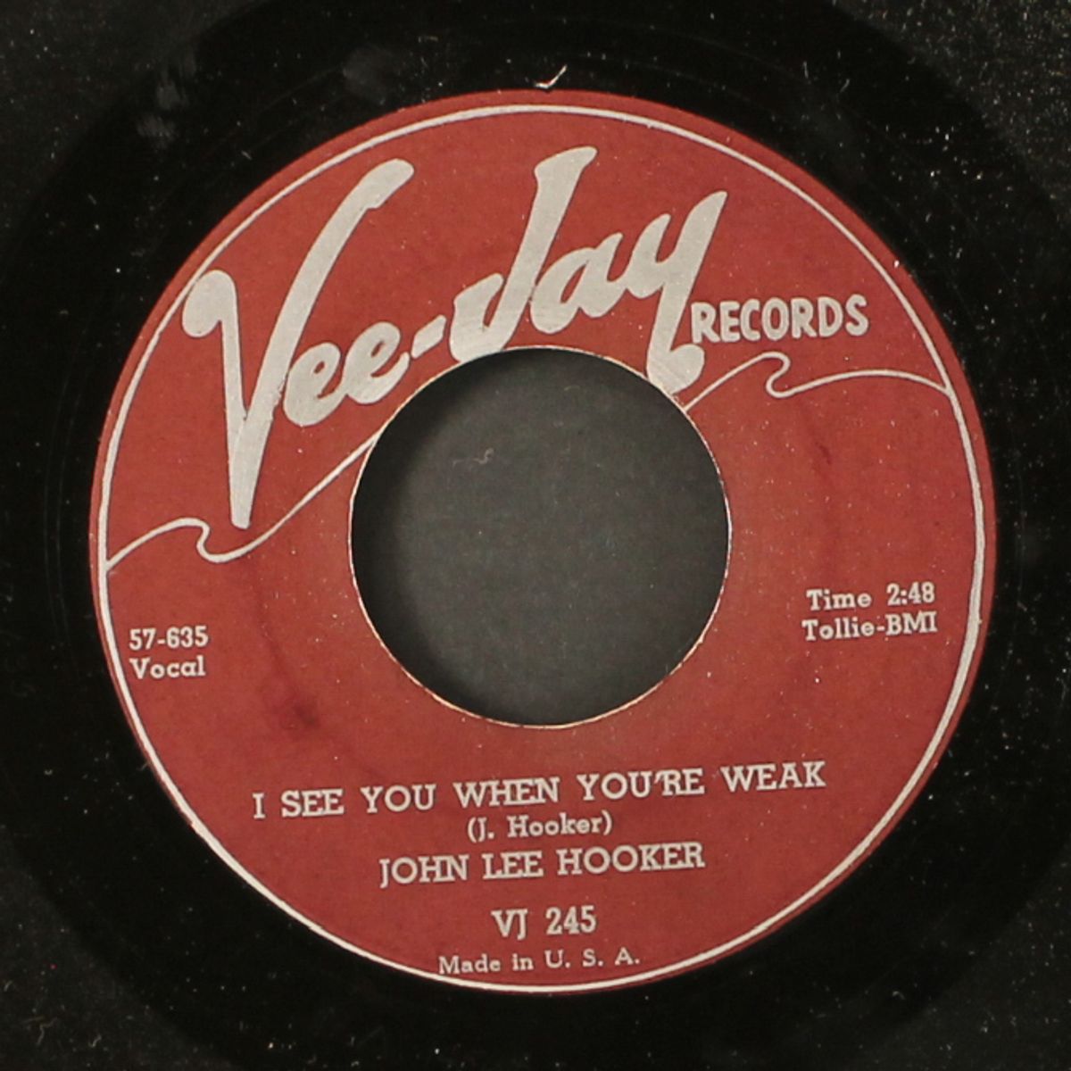 i'm so excited / i see you when you're weak by JOHN LEE HOOKER