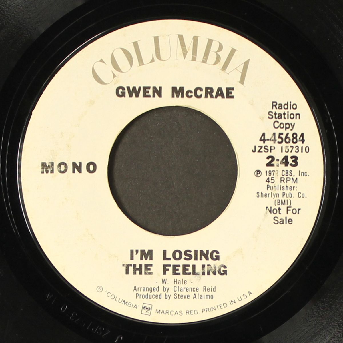 i'm losing the feeling / mono by GWEN MCCRAE