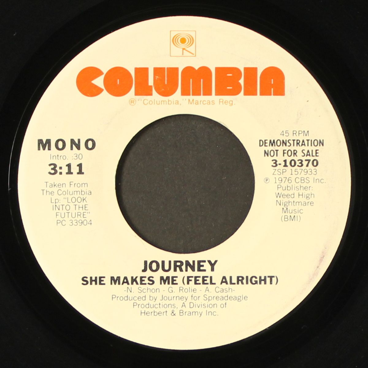 she makes me (feel alright) / mono by JOURNEY