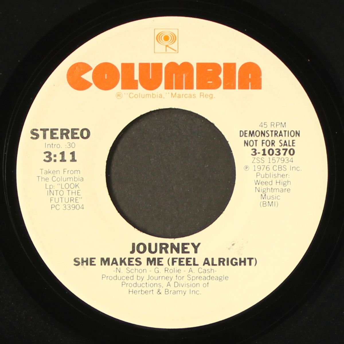 she makes me (feel alright) / mono by JOURNEY