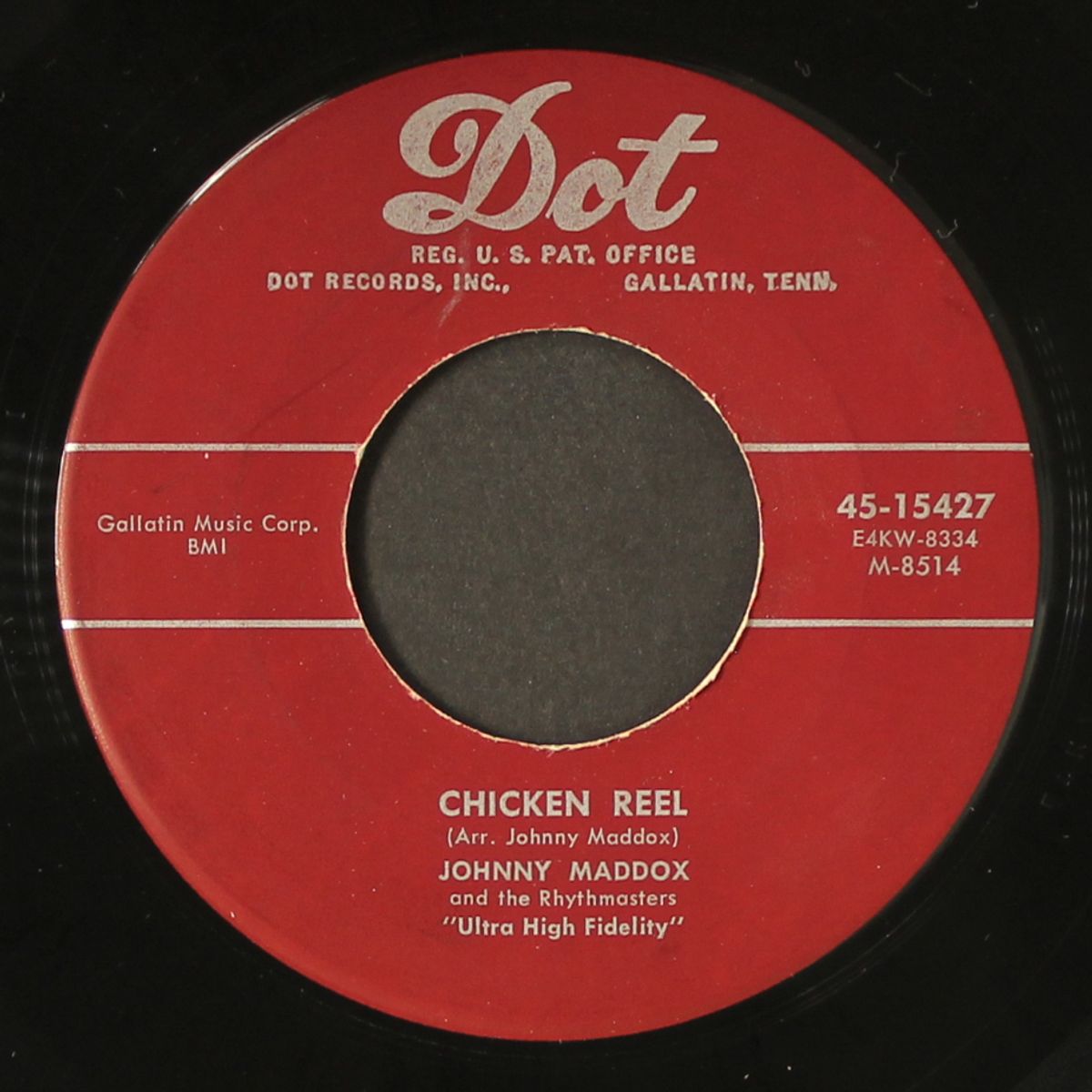 chicken reel / i never knew by JOHNNY MADDOX