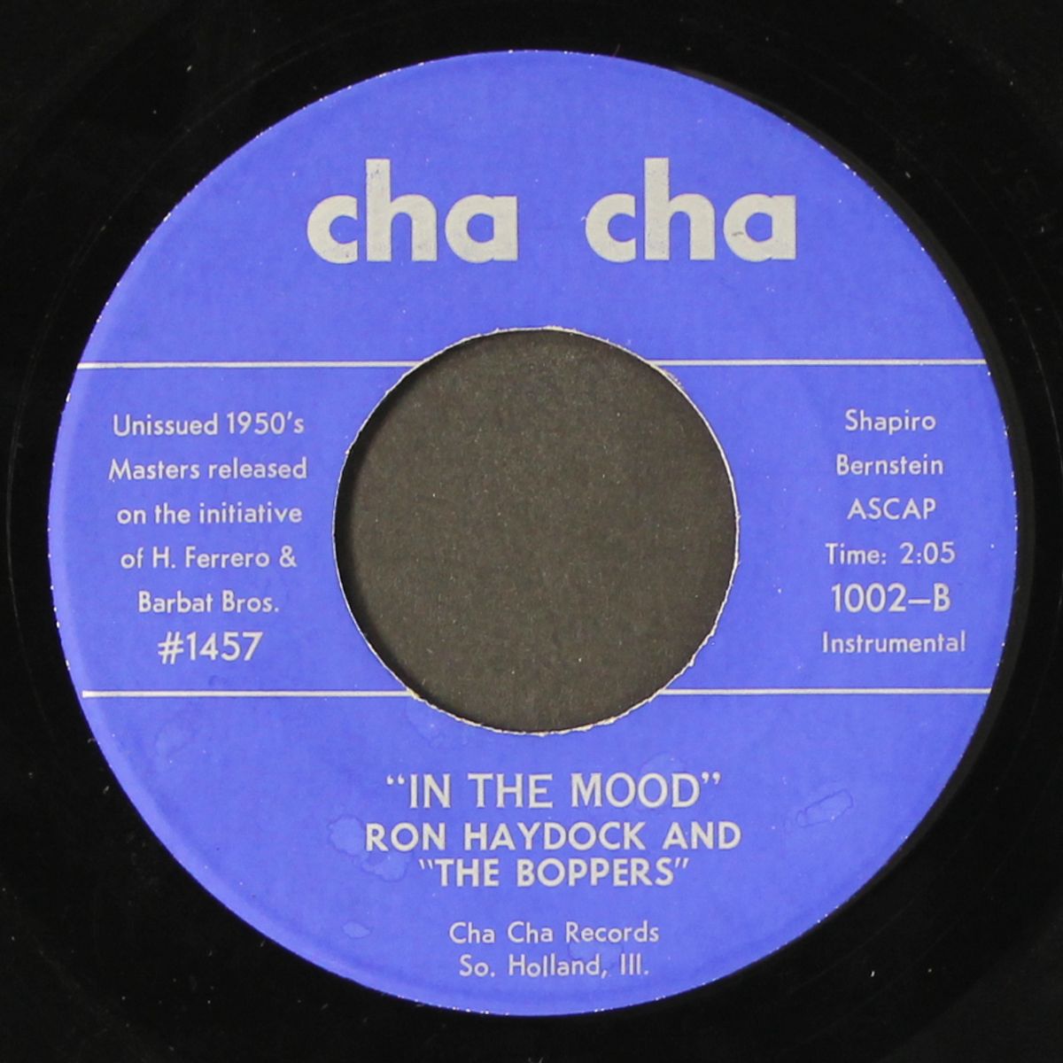 bop hop / in the mood by RON HAYDOCK & BOPPERS