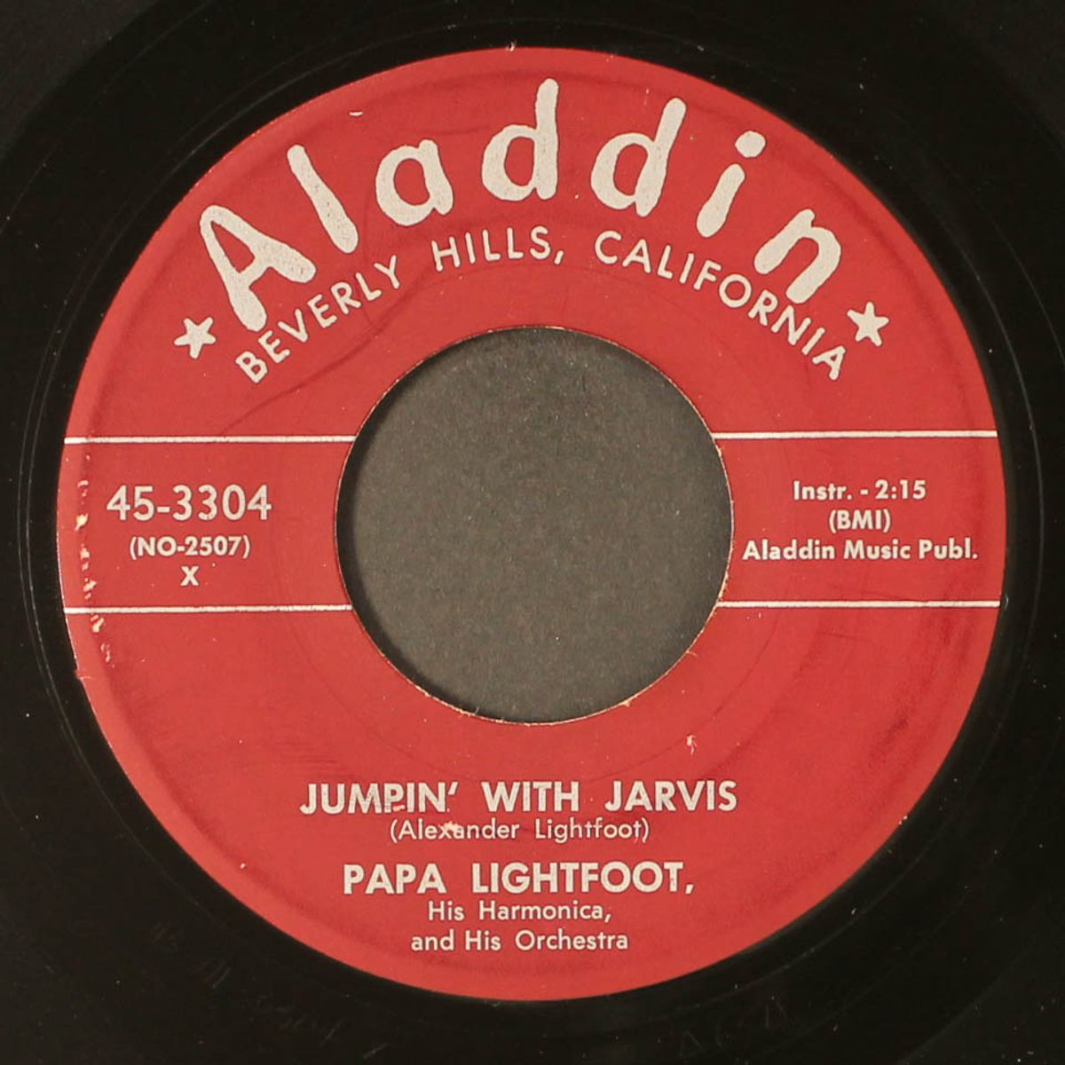 blue lights / jumpin' with jarvis by PAPA LIGHTFOOT