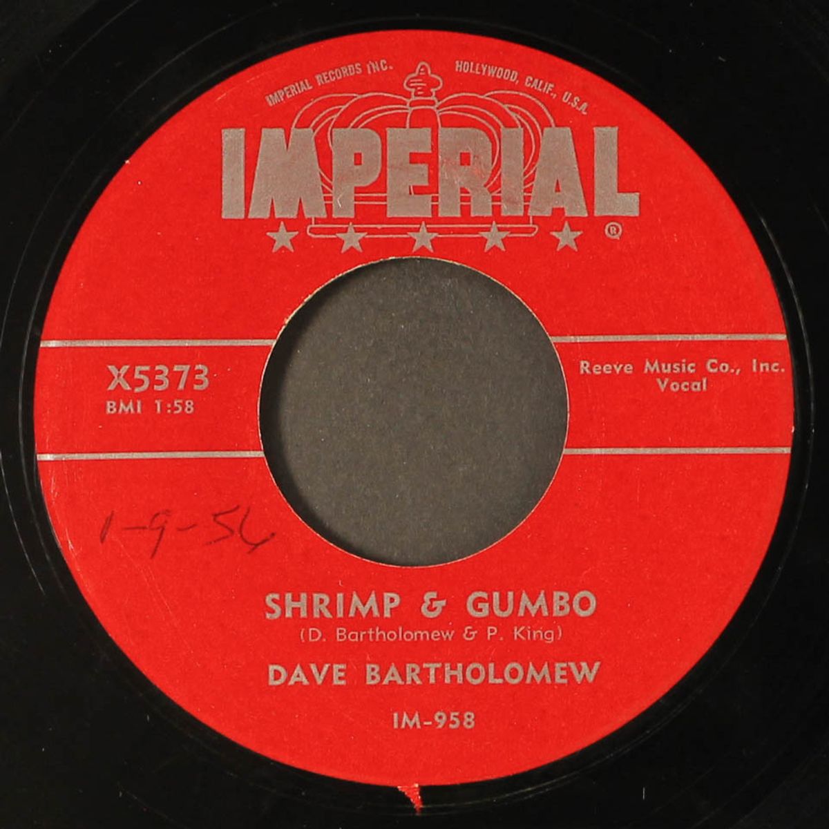shrimp & gumbo / an old cowhand by DAVE BARTHOLOMEW