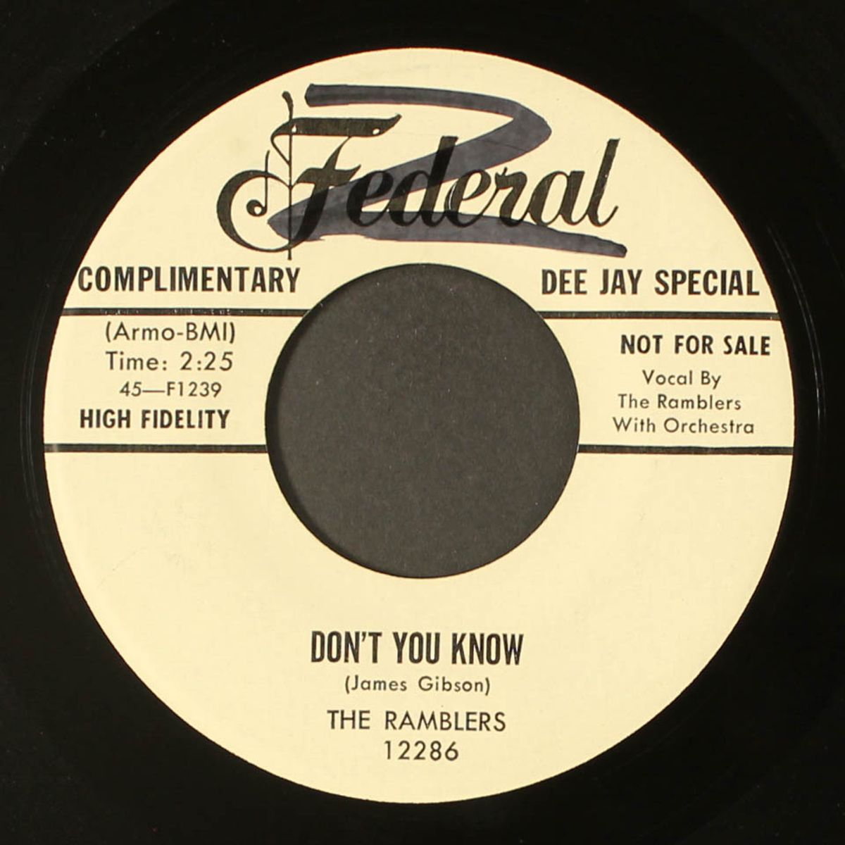 heaven and earth / don't you know by RAMBLERS