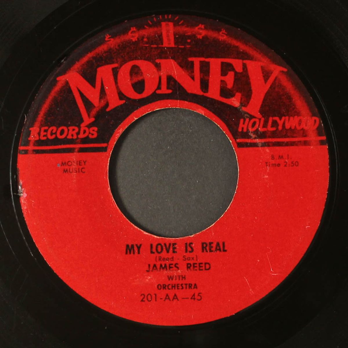 my love is real / oh people by JAMES REED