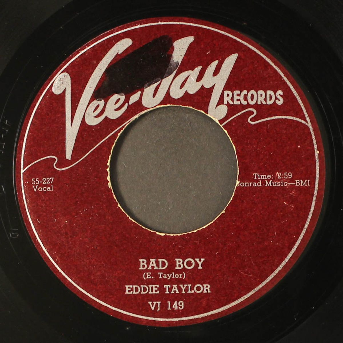 bad boy / e.t. blues by EDDIE TAYLOR