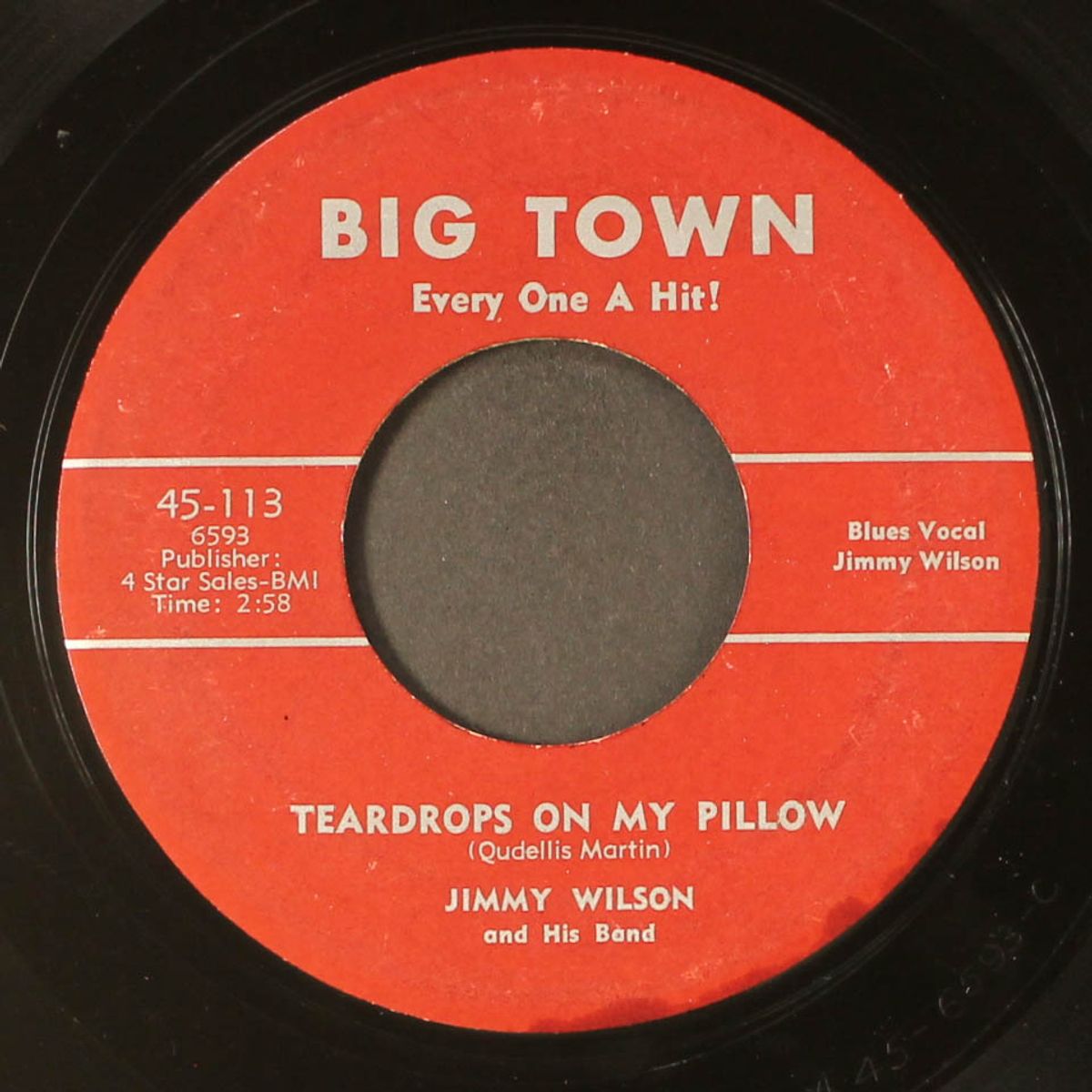 teardrops on my pillow / mountain climber by JIMMY WILSON