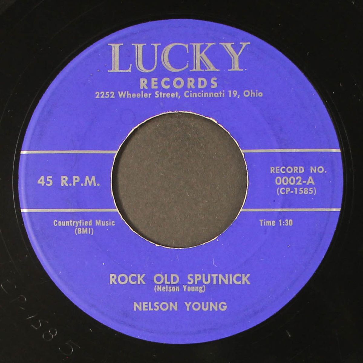 rock old sputnick / i'm falling in love by NELSON YOUNG